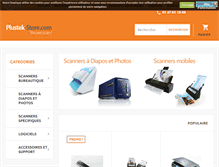 Tablet Screenshot of plustek-store.com